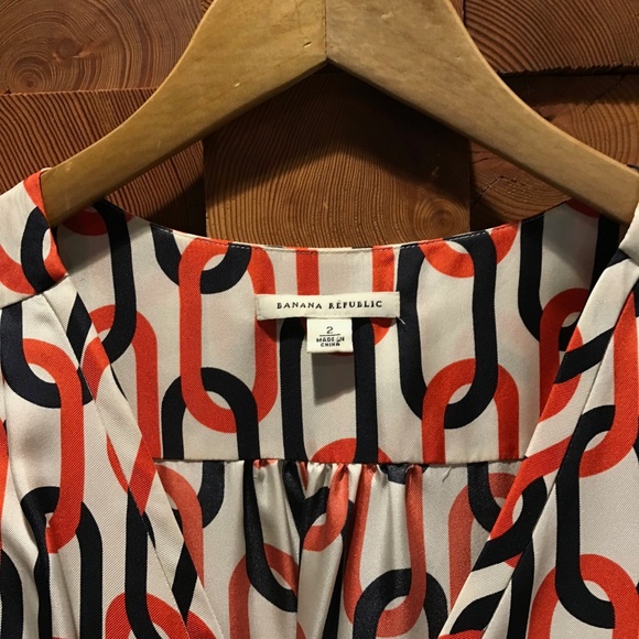 Banana Republic, 4, Satin Wrap Dress - Picture 3 of 6